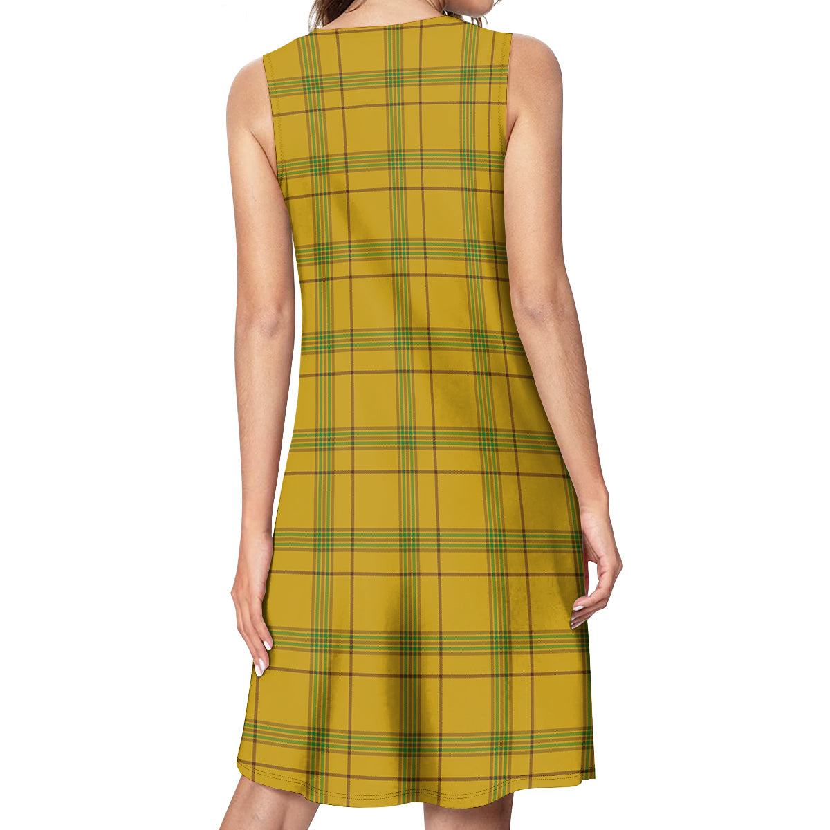 Houston Tartan Womens Casual Dresses - Tartanvibesclothing