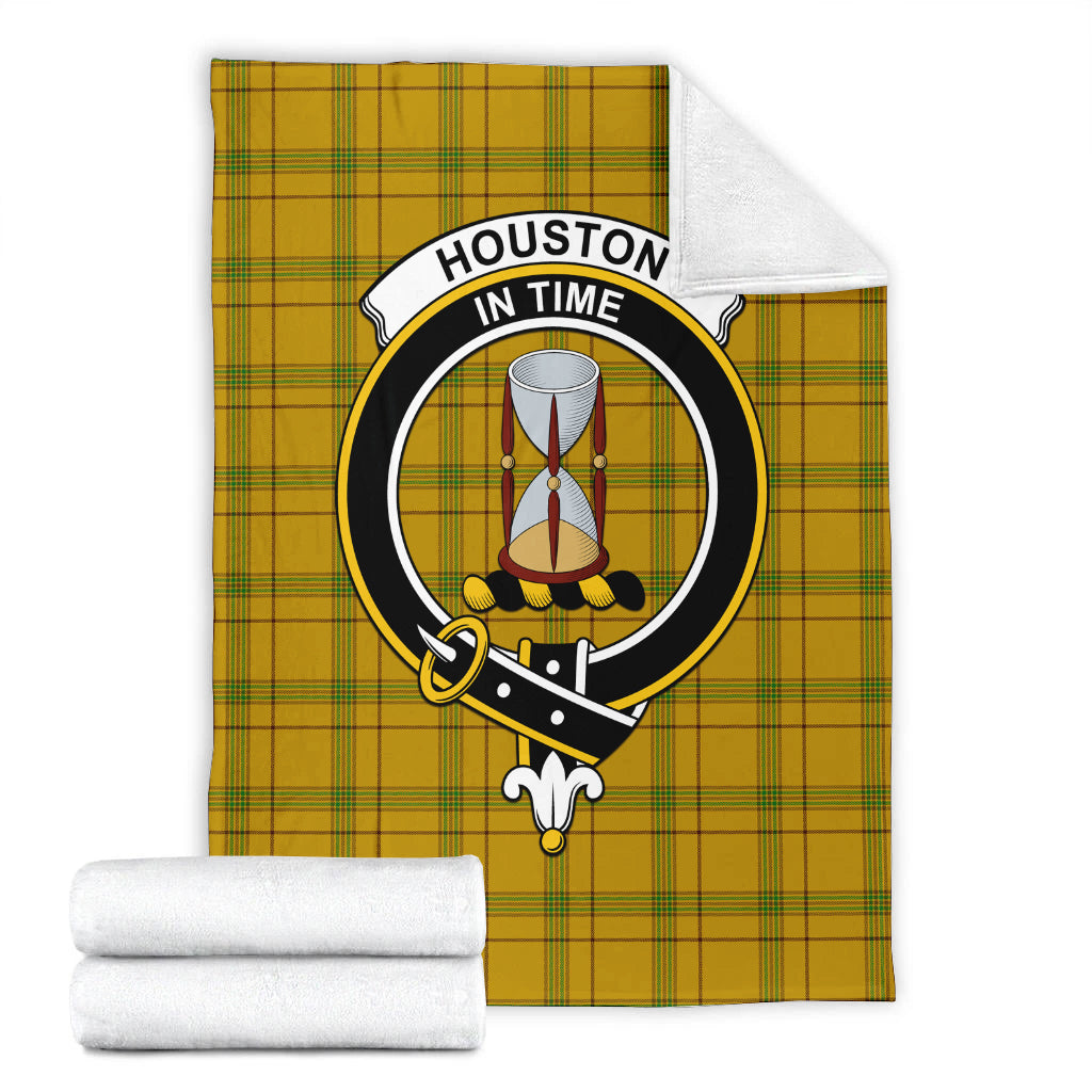 houston-tartab-blanket-with-family-crest