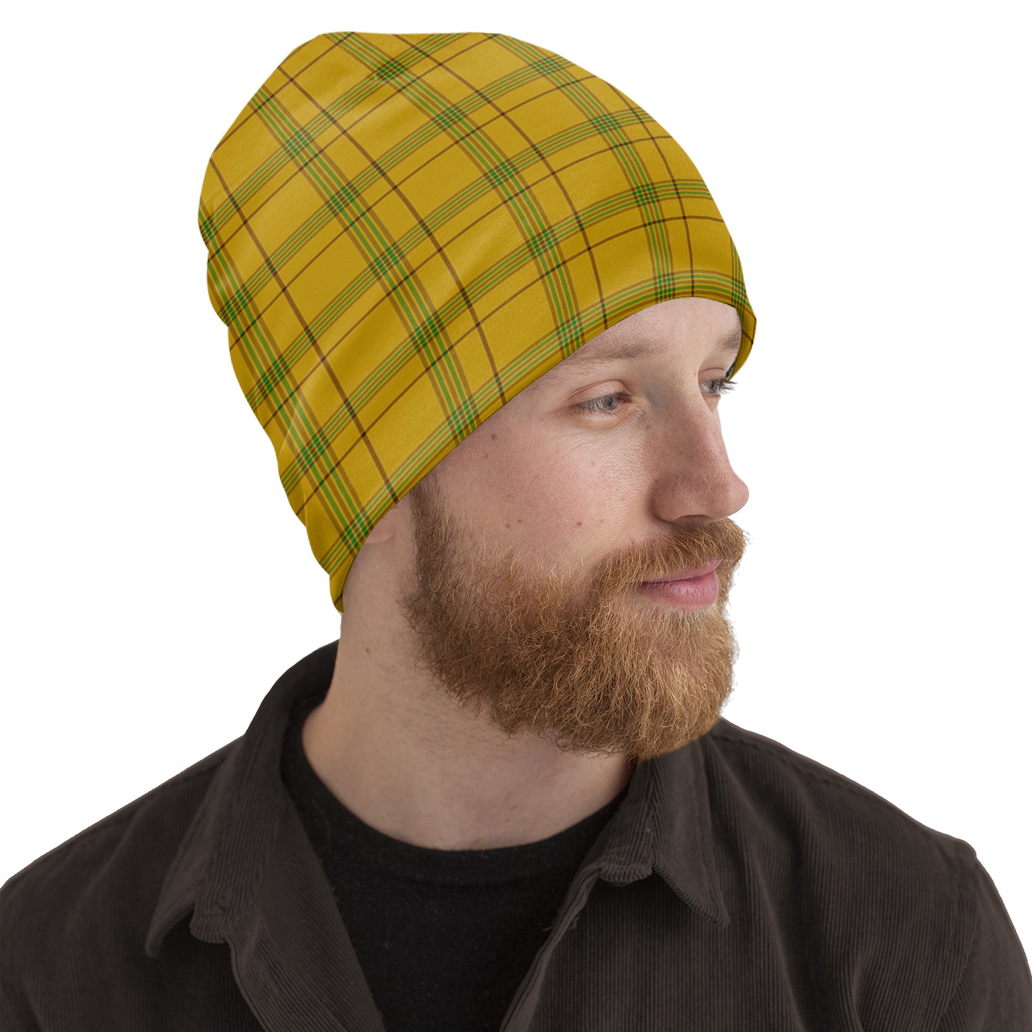 Houston Tartan Beanies Hat - Tartan Vibes Clothing