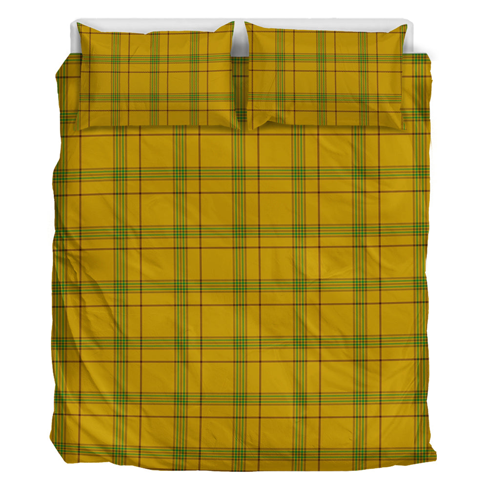 Houston Tartan Bedding Set - Tartan Vibes Clothing