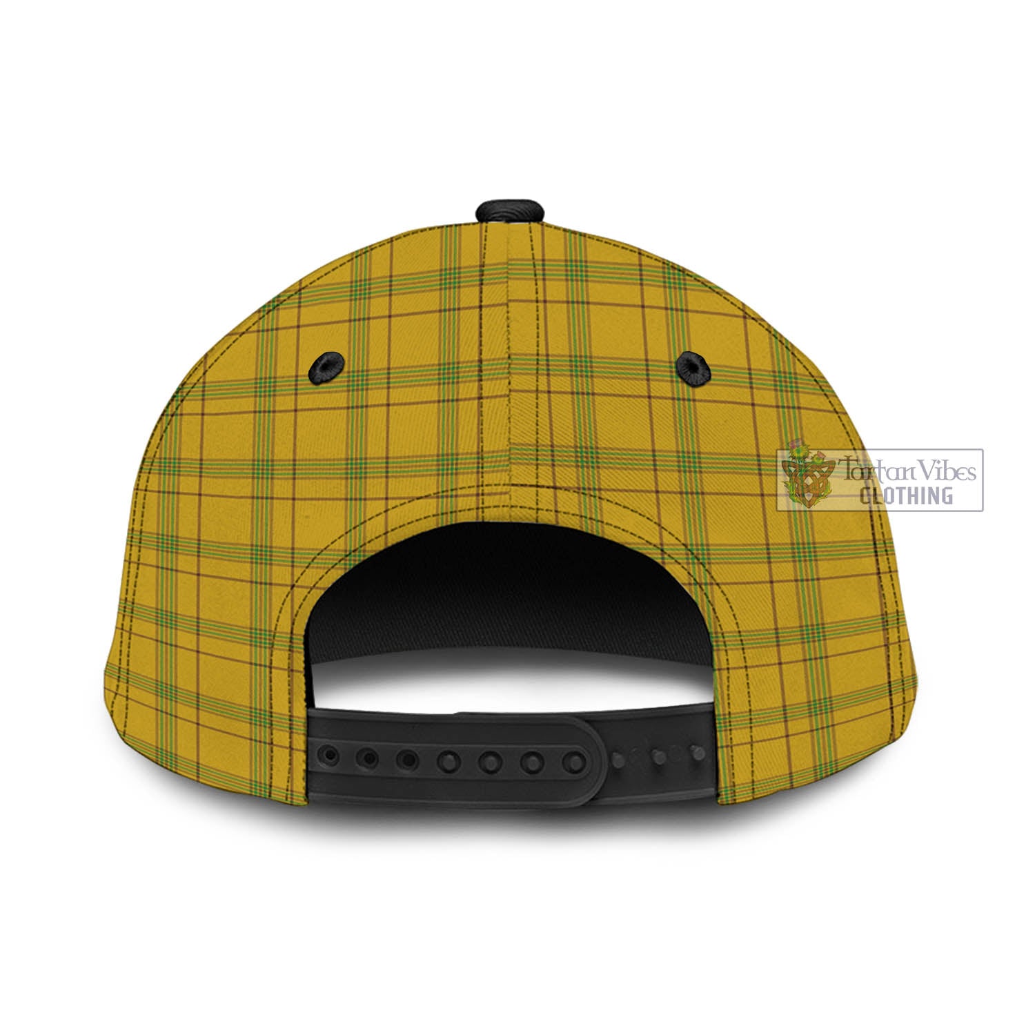 Tartan Vibes Clothing Houston Tartan Classic Cap with Family Crest In Me Style