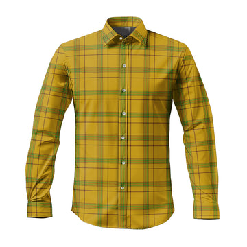 Houston Tartan Long Sleeve Button Up Shirt