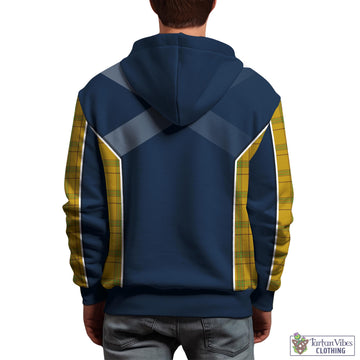 Houston Tartan Hoodie with Family Crest and Lion Rampant Vibes Sport Style