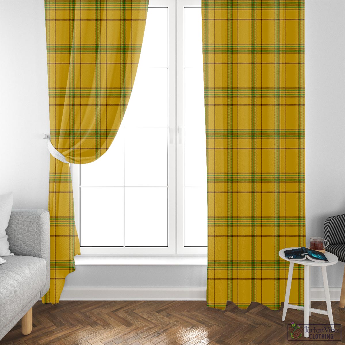 Houston Tartan Window Curtain