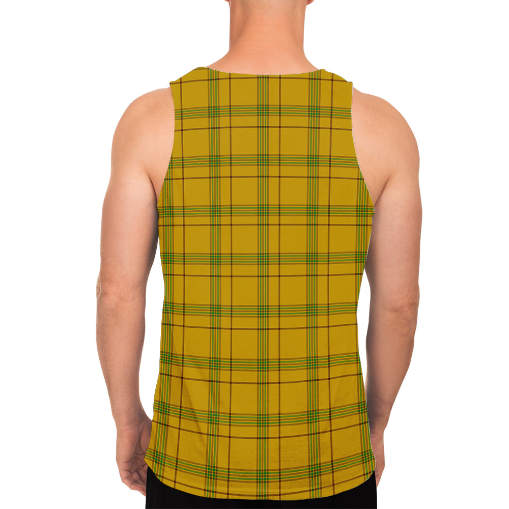 houston-tartan-mens-tank-top-with-family-crest