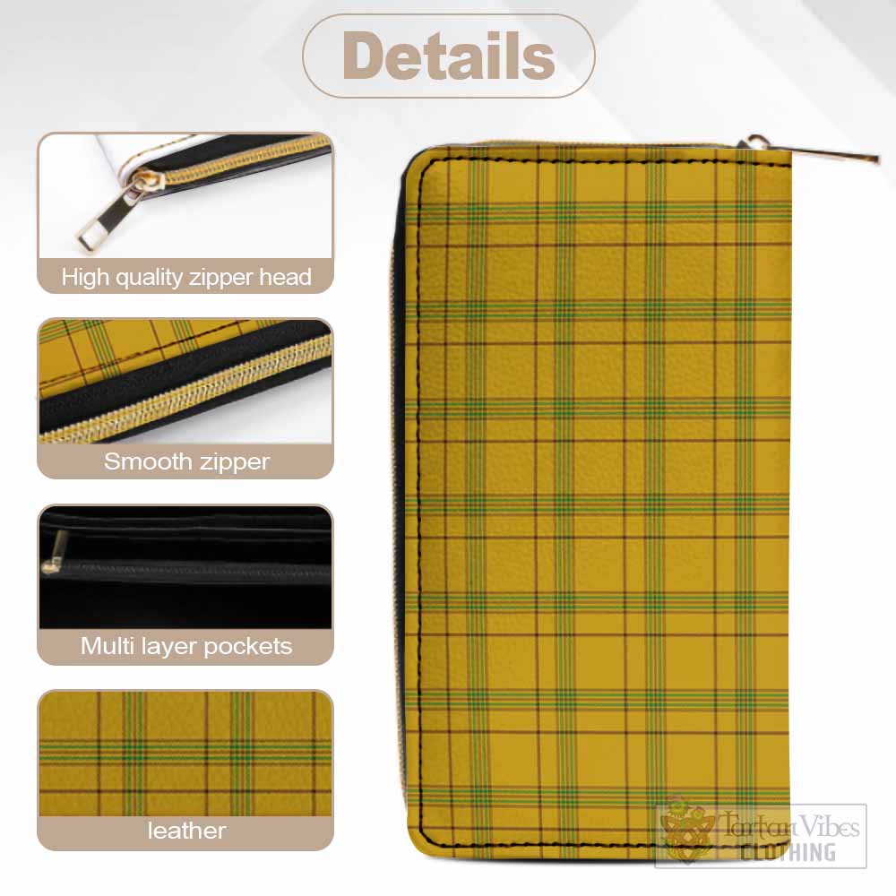 Houston Tartan Women's Leather Wallet - Tartan Vibes Clothing