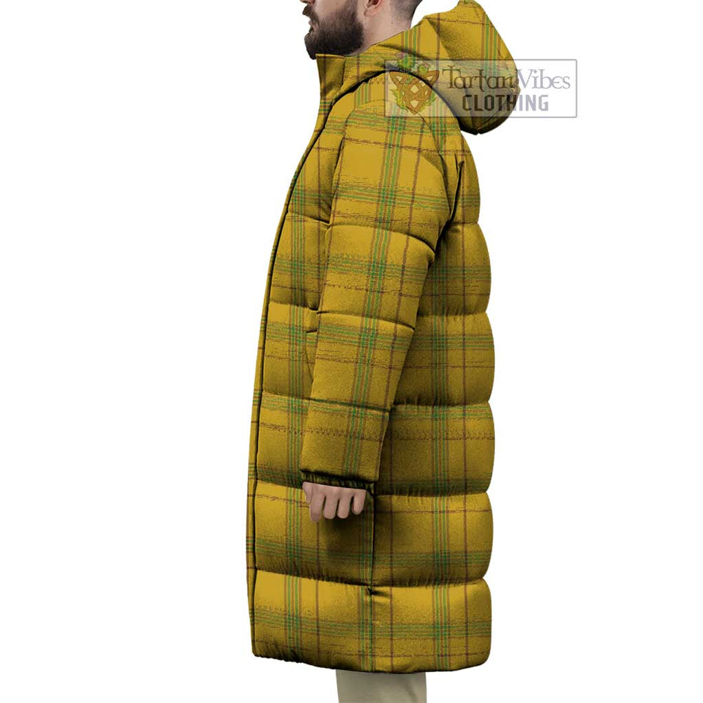 Tartan Vibes Clothing Houston Tartan Long Down Jacket