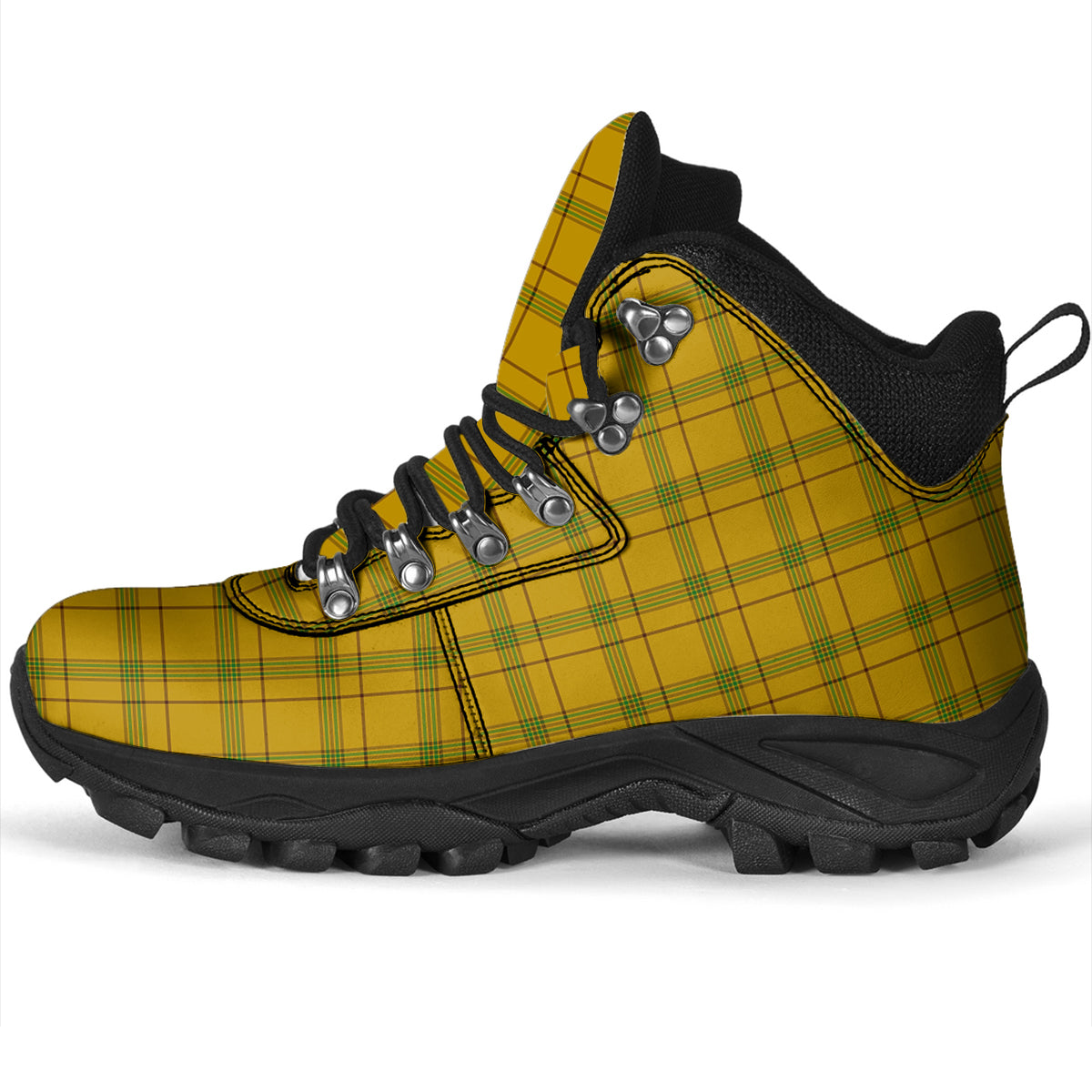 Houston Tartan Alpine Boots - Tartanvibesclothing