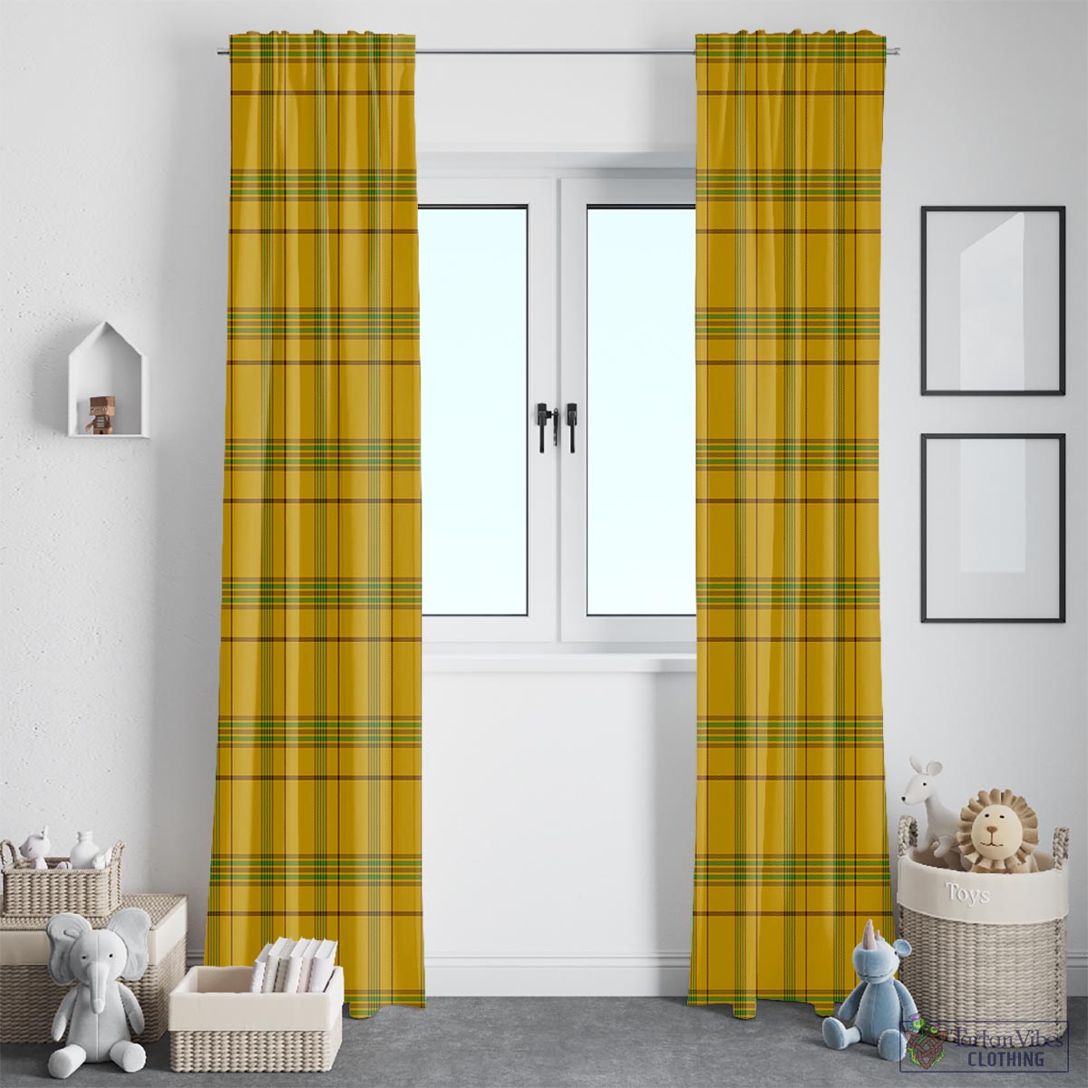 Houston Tartan Window Curtain