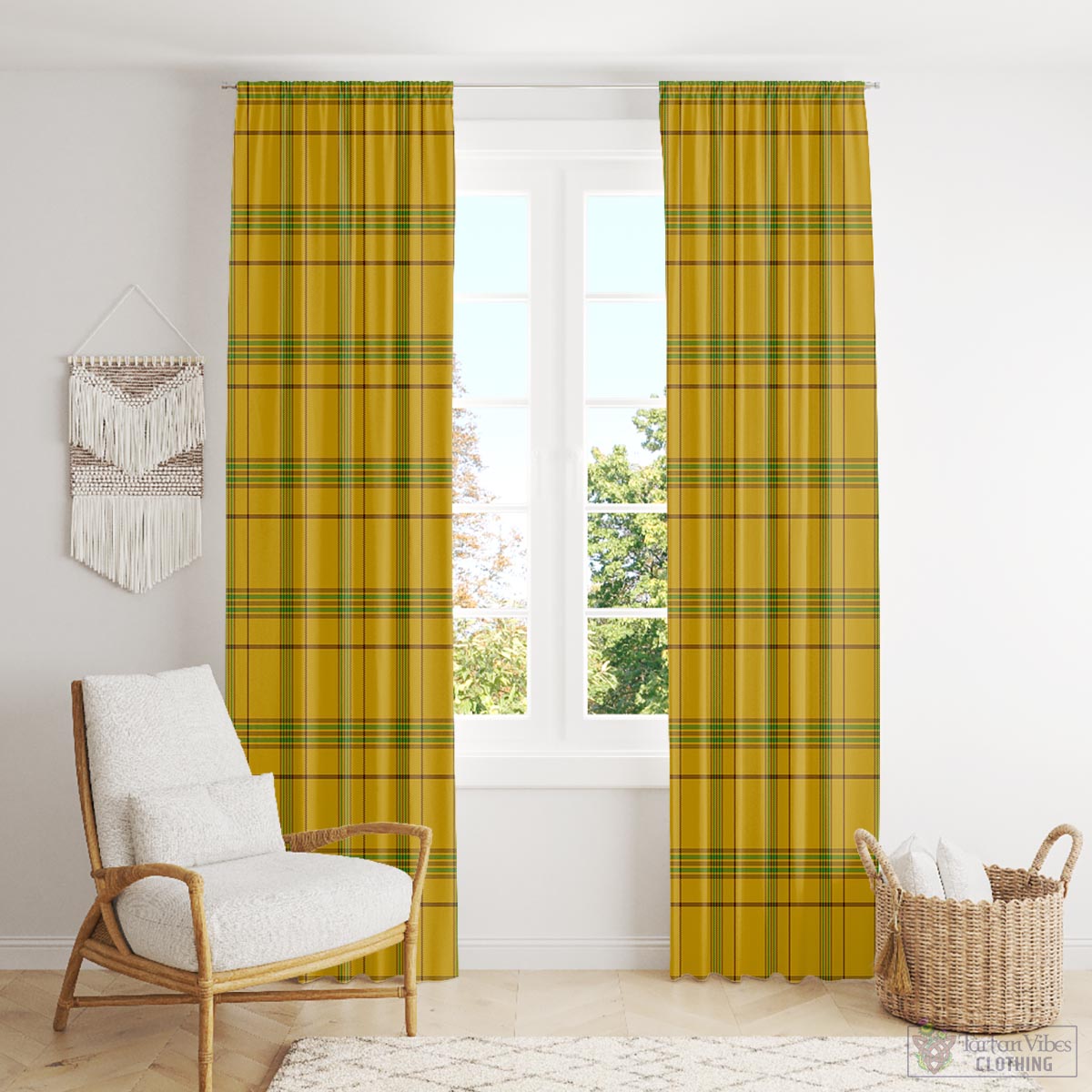 Houston Tartan Window Curtain