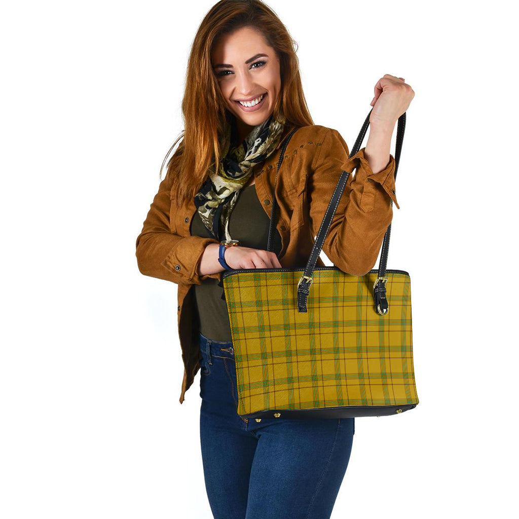 houston-tartan-leather-tote-bag