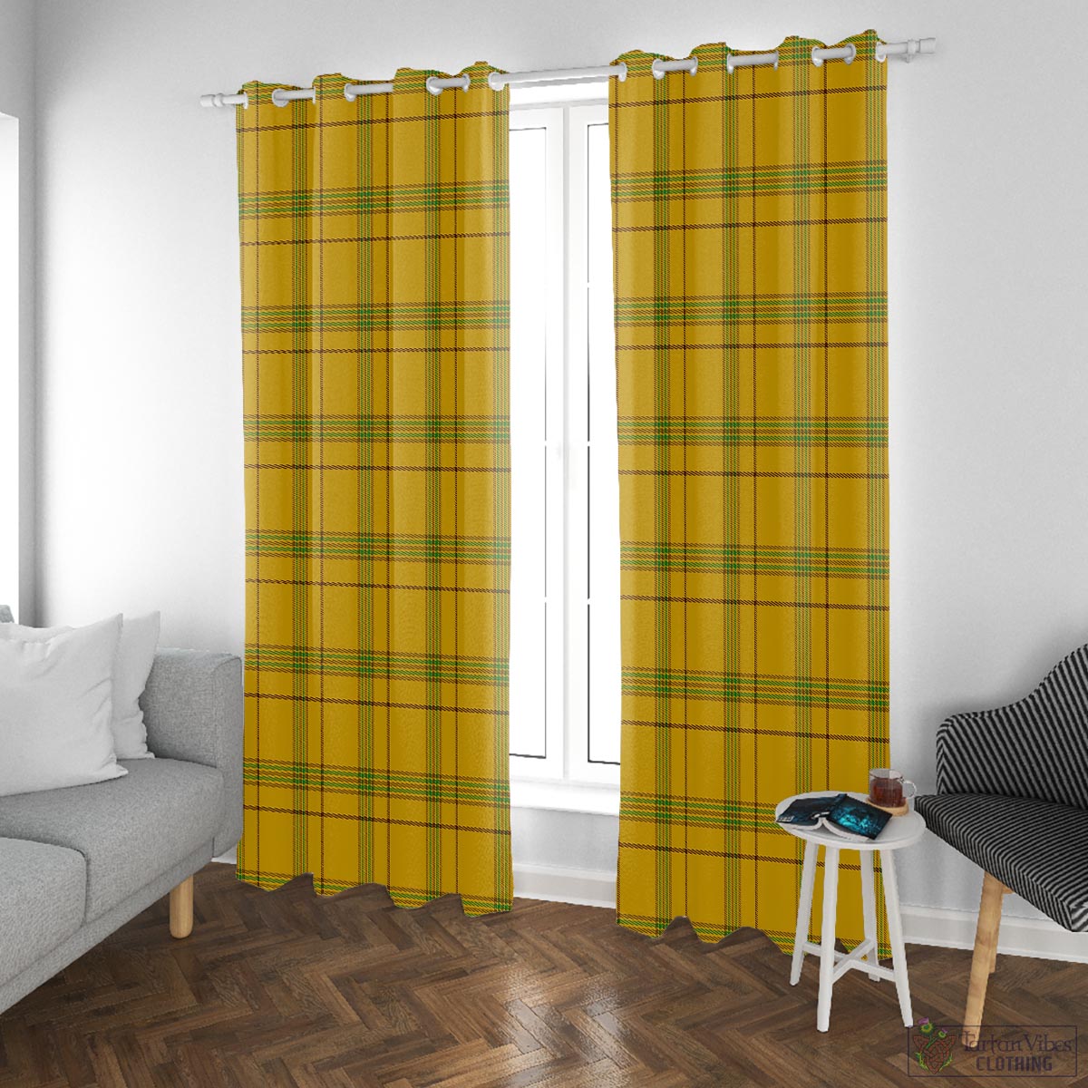 Houston Tartan Window Curtain