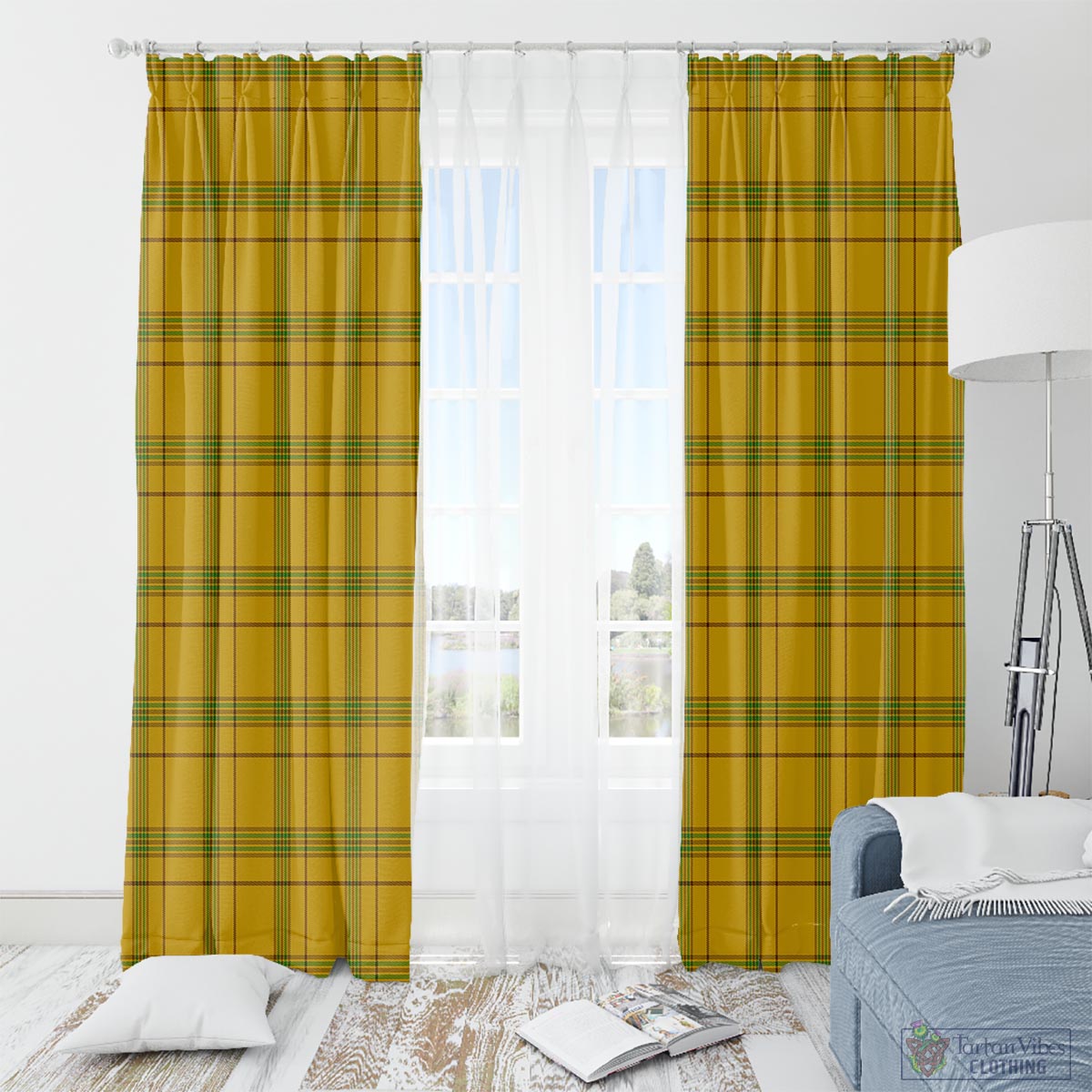 Houston Tartan Window Curtain