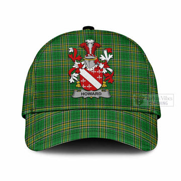 Howard Irish Clan Tartan Classic Cap with Coat of Arms