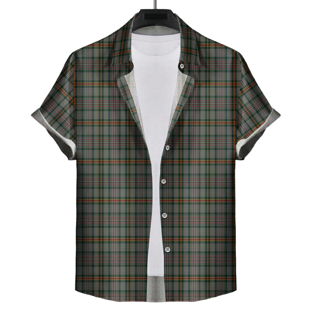 howell-of-wales-tartan-short-sleeve-button-down-shirt