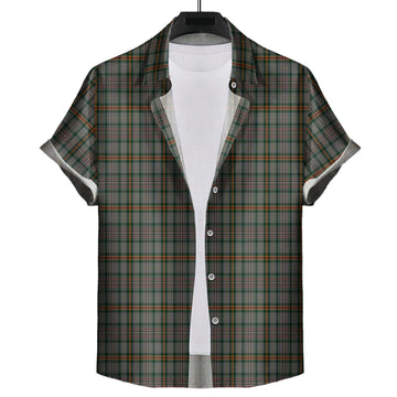 Howell of Wales Tartan Short Sleeve Button Down Shirt