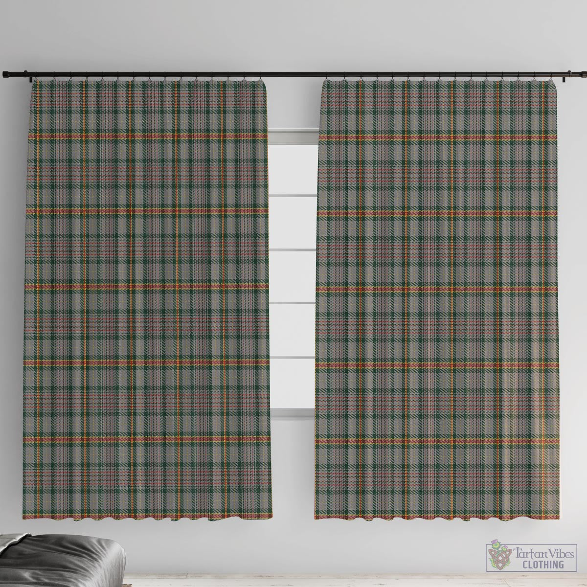 Howell of Wales Tartan Window Curtain