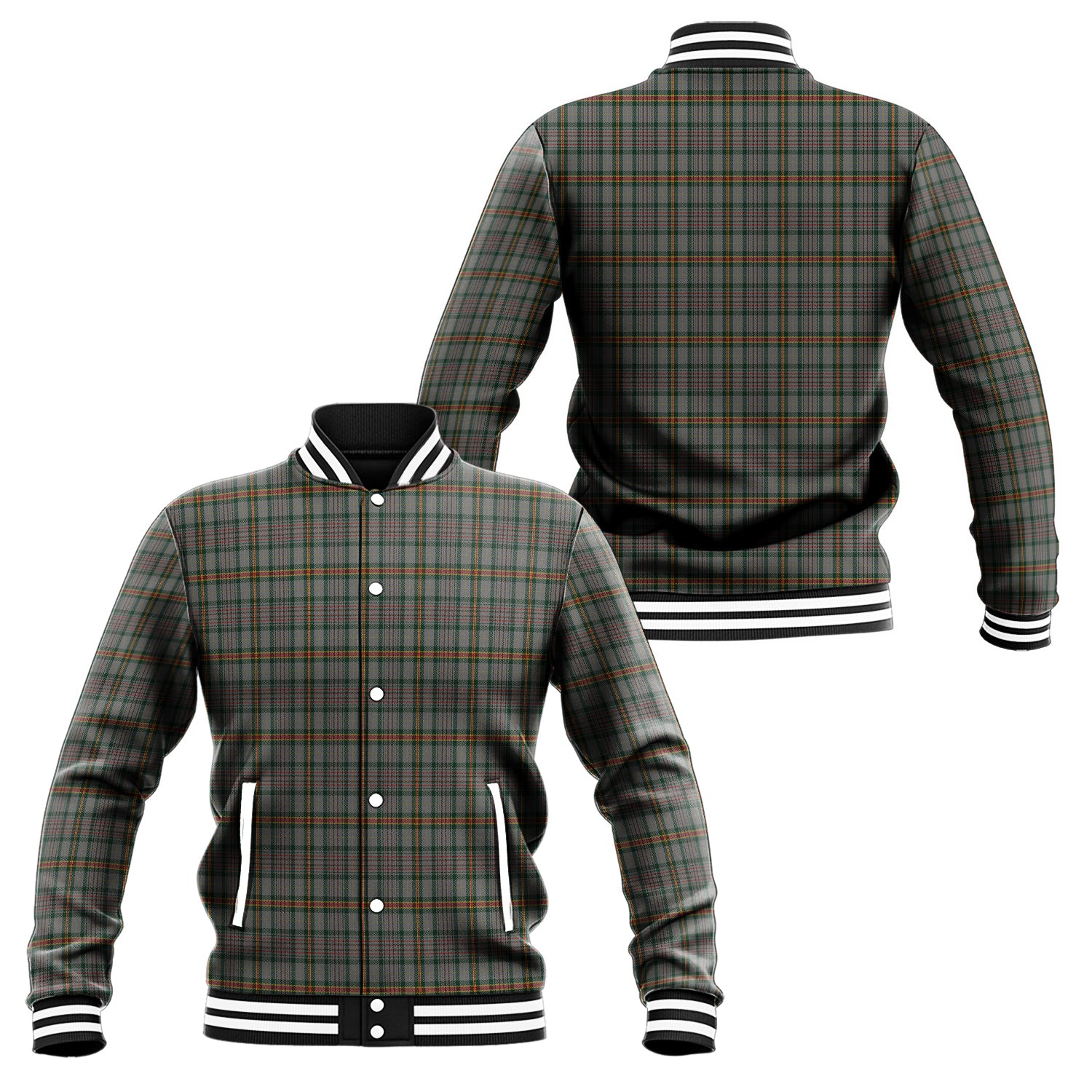 Howell of Wales Tartan Baseball Jacket Unisex - Tartan Vibes Clothing