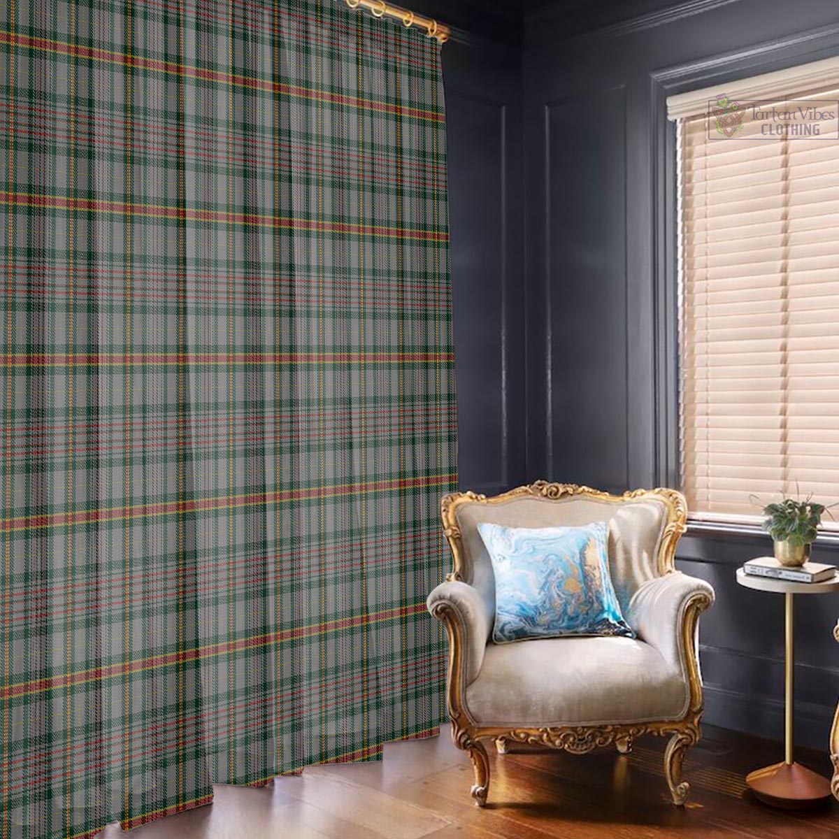 Howell of Wales Tartan Window Curtain