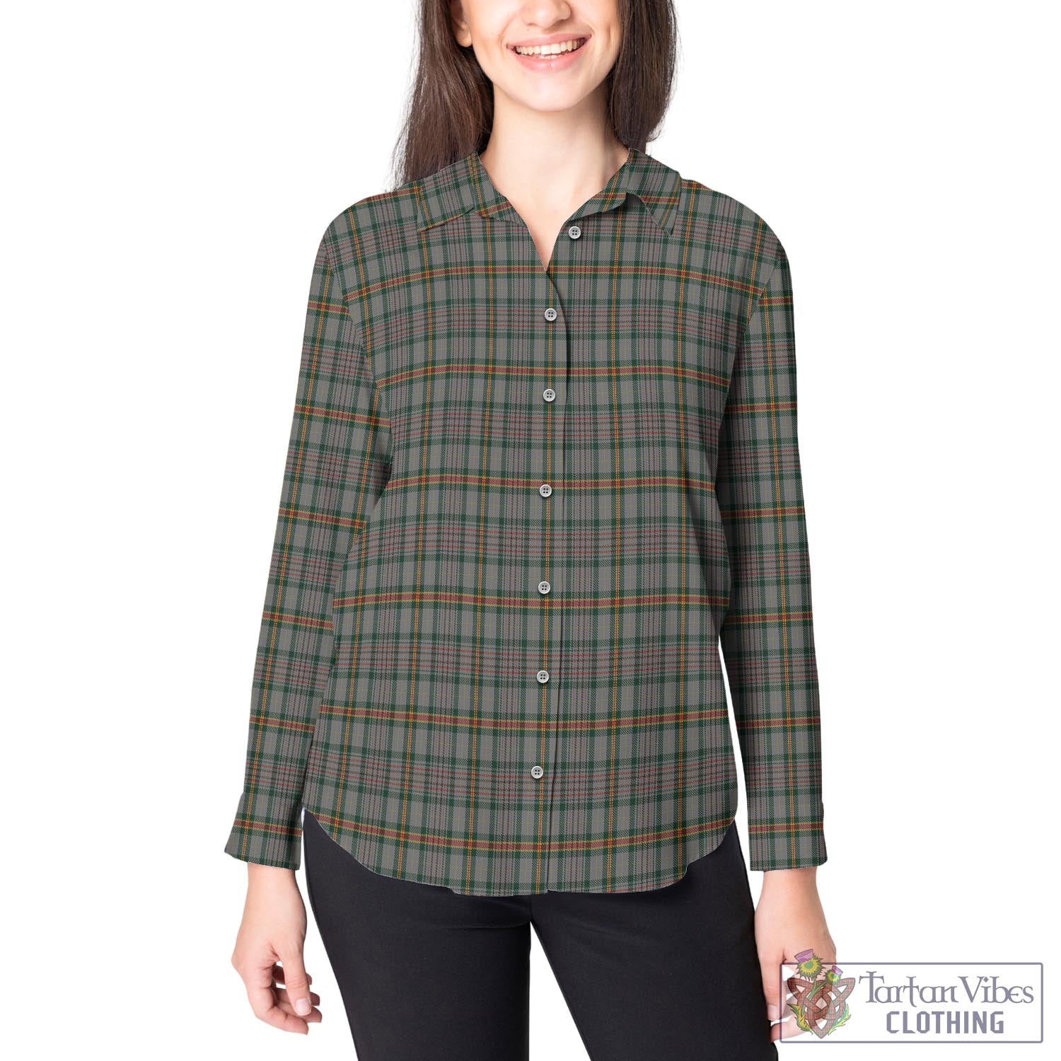 Howell of Wales Tartan Womens Casual Shirt