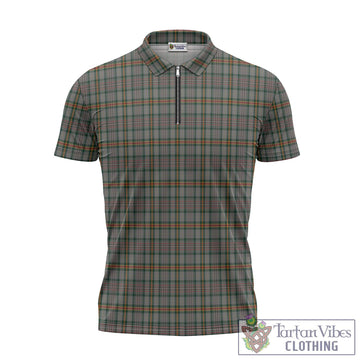 Howell of Wales Tartan Zipper Polo Shirt