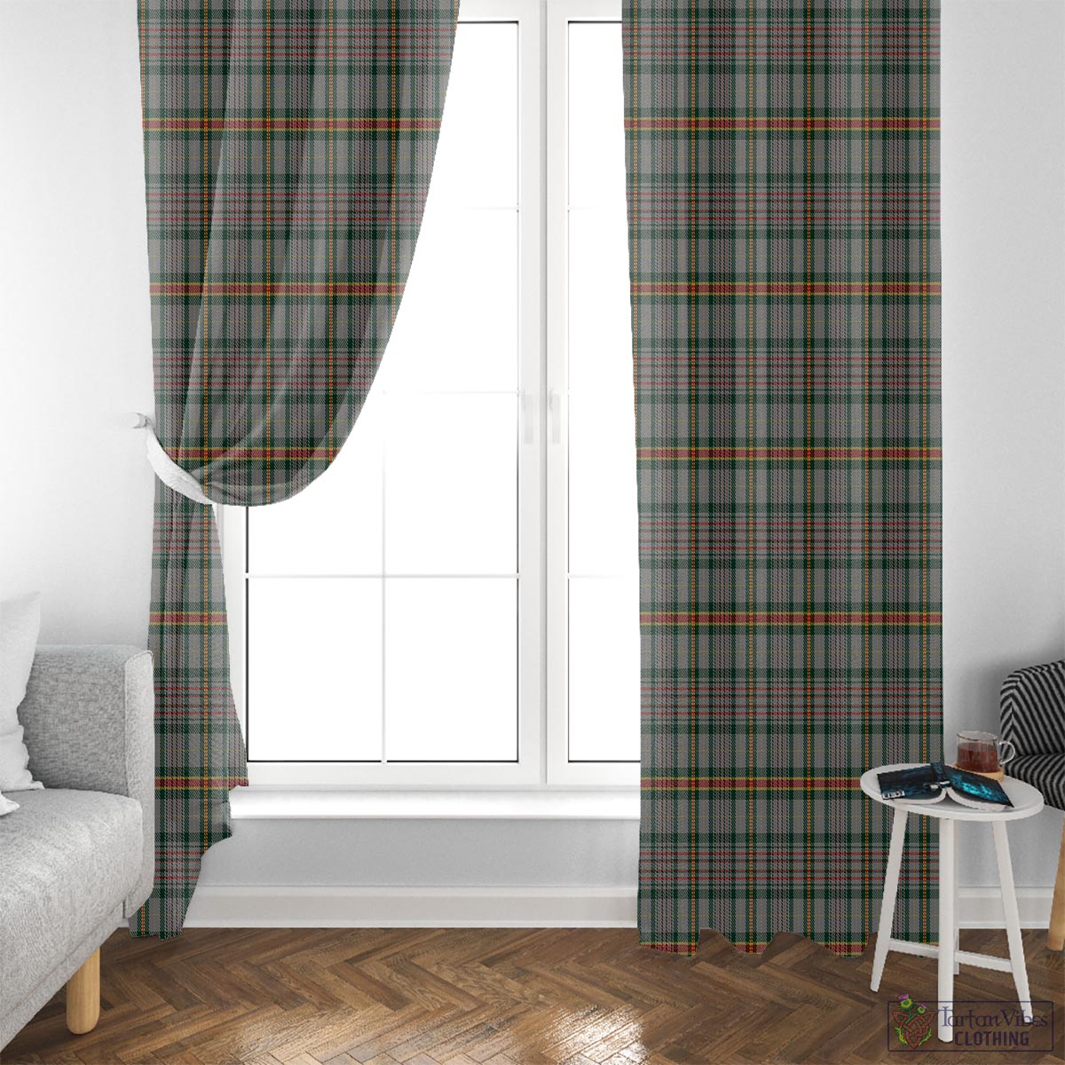 Howell of Wales Tartan Window Curtain