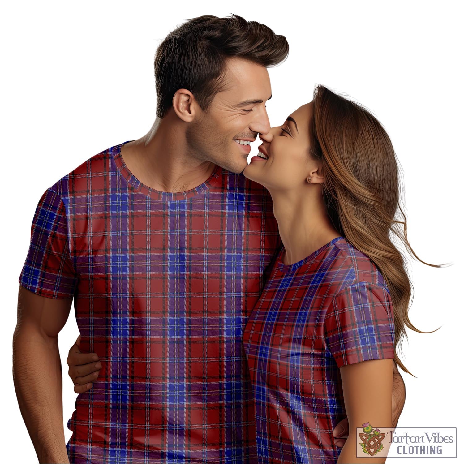 Hudson Tartan T-Shirt Women's Shirt - Tartan Vibes Clothing