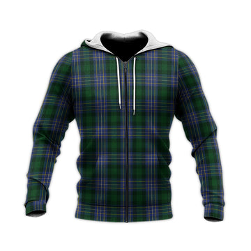 Hughes Tartan Knitted Hoodie