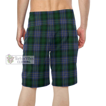 Hughes Tartan Men's Board Shorts