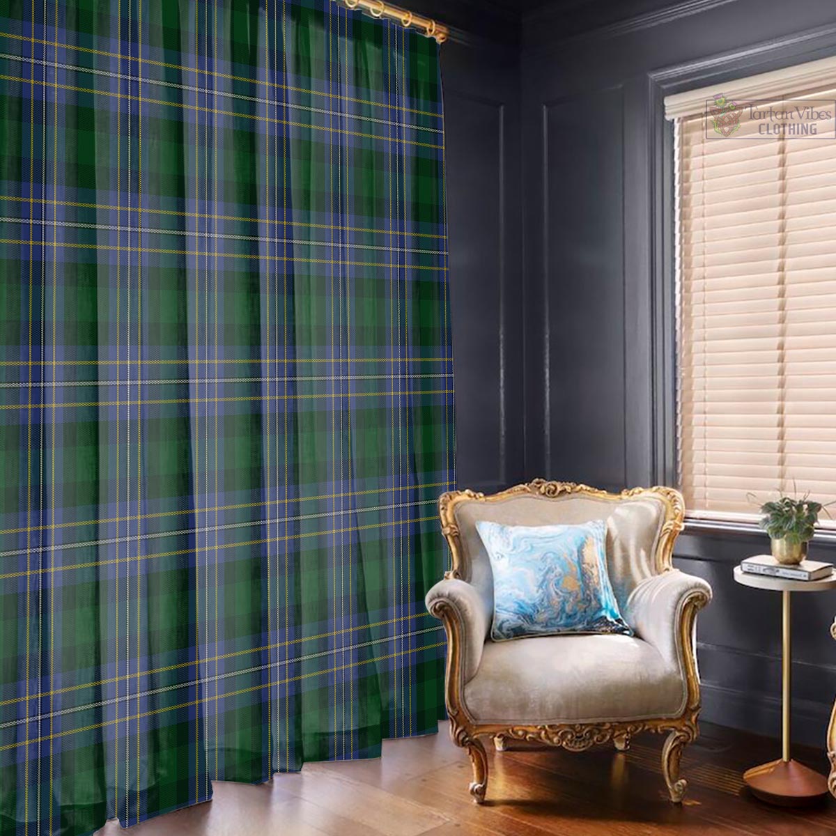 Hughes Tartan Window Curtain - Tartan Vibes Clothing