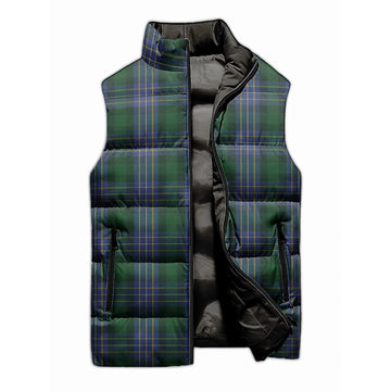 Hughes Tartan Sleeveless Puffer Jacket