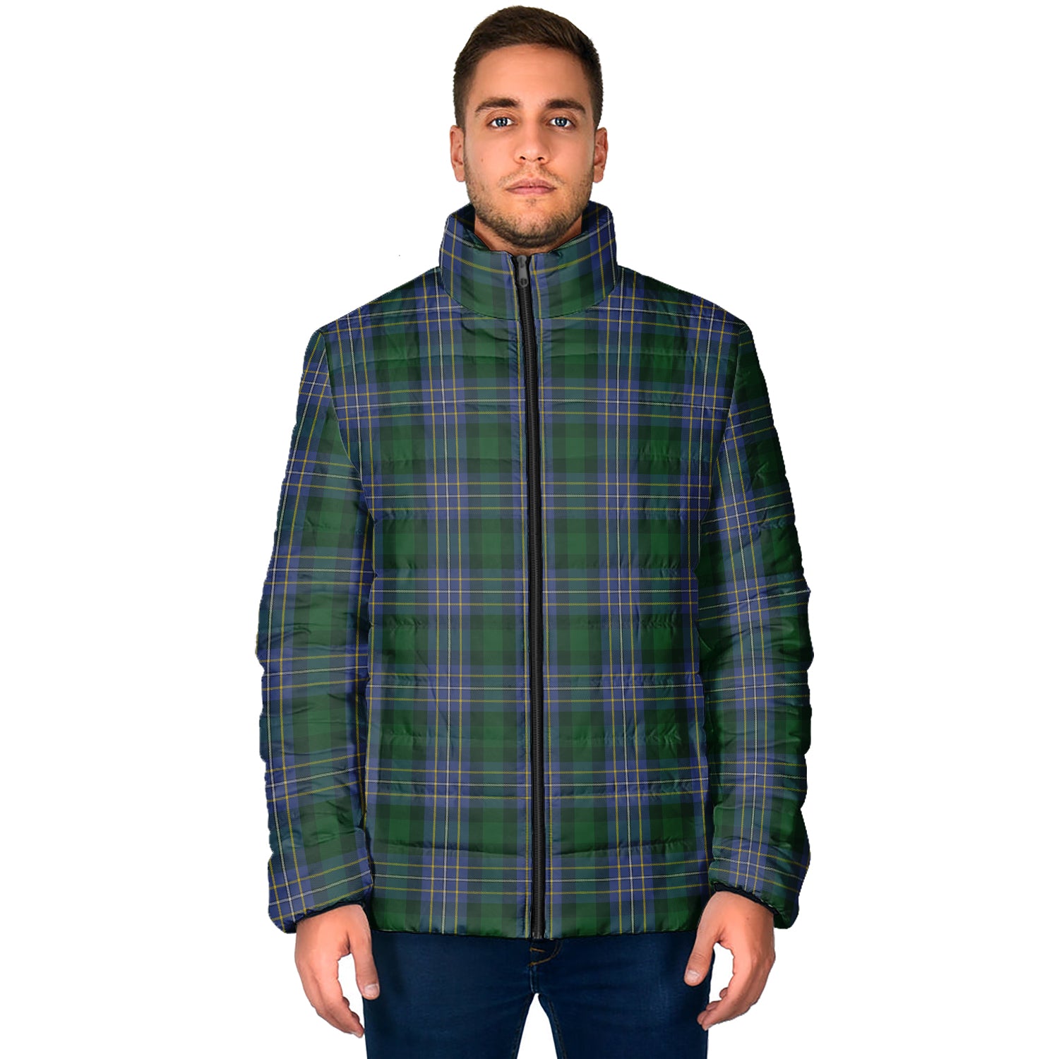 Hughes Tartan Padded Jacket - Tartanvibesclothing