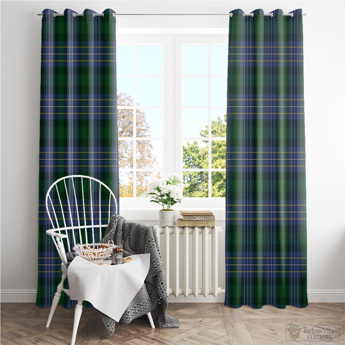 Hughes Tartan Window Curtain - Tartan Vibes Clothing