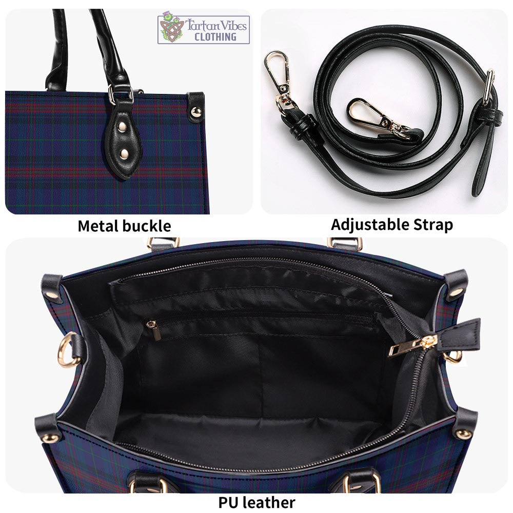 Tartan Vibes Clothing Hughes of Wales Tartan Luxury Leather Handbags