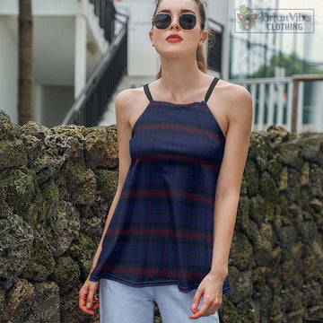 Hughes of Wales Tartan Loose Halter Neck Camisole