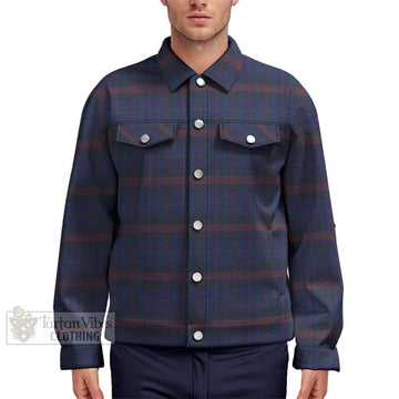 Hughes of Wales Tartan Unisex Lapel Cotton Jacket