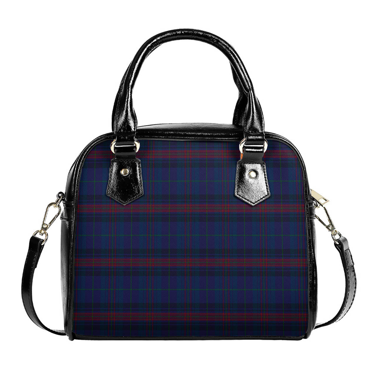 Hughes of Wales Tartan Shoulder Handbags One Size 6*25*22 cm - Tartanvibesclothing