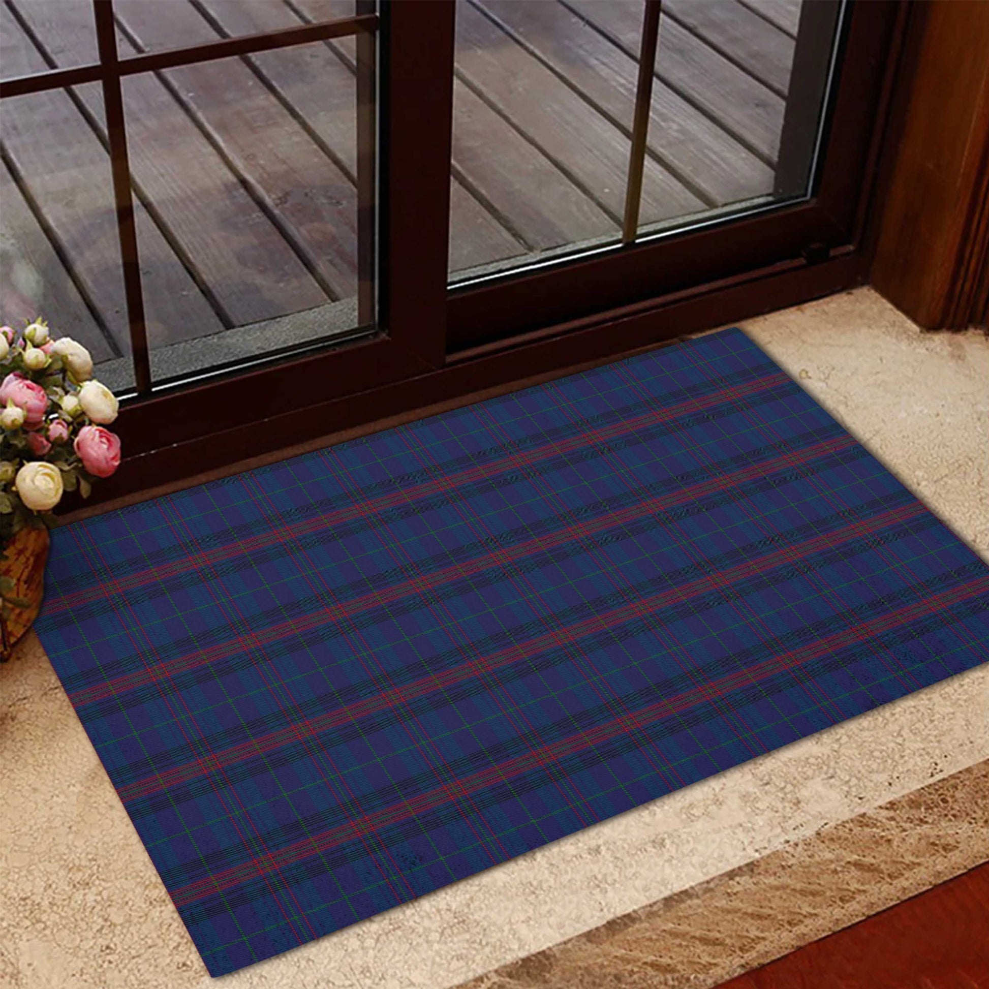 Hughes of Wales Tartan Door Mat - Tartanvibesclothing