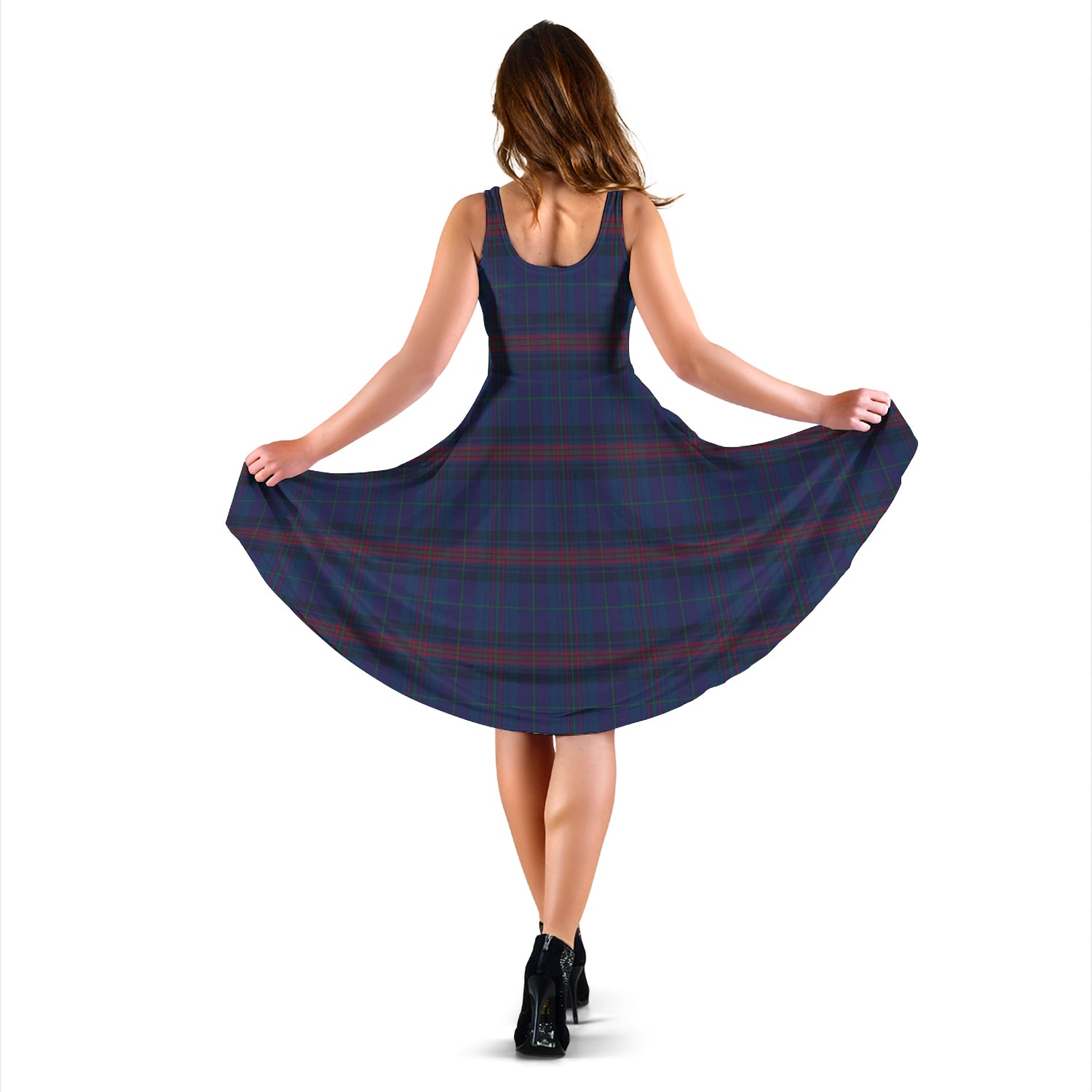 hughes-of-wales-tartan-sleeveless-midi-womens-dress