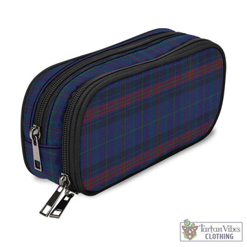 Hughes of Wales Tartan Pen and Pencil Case