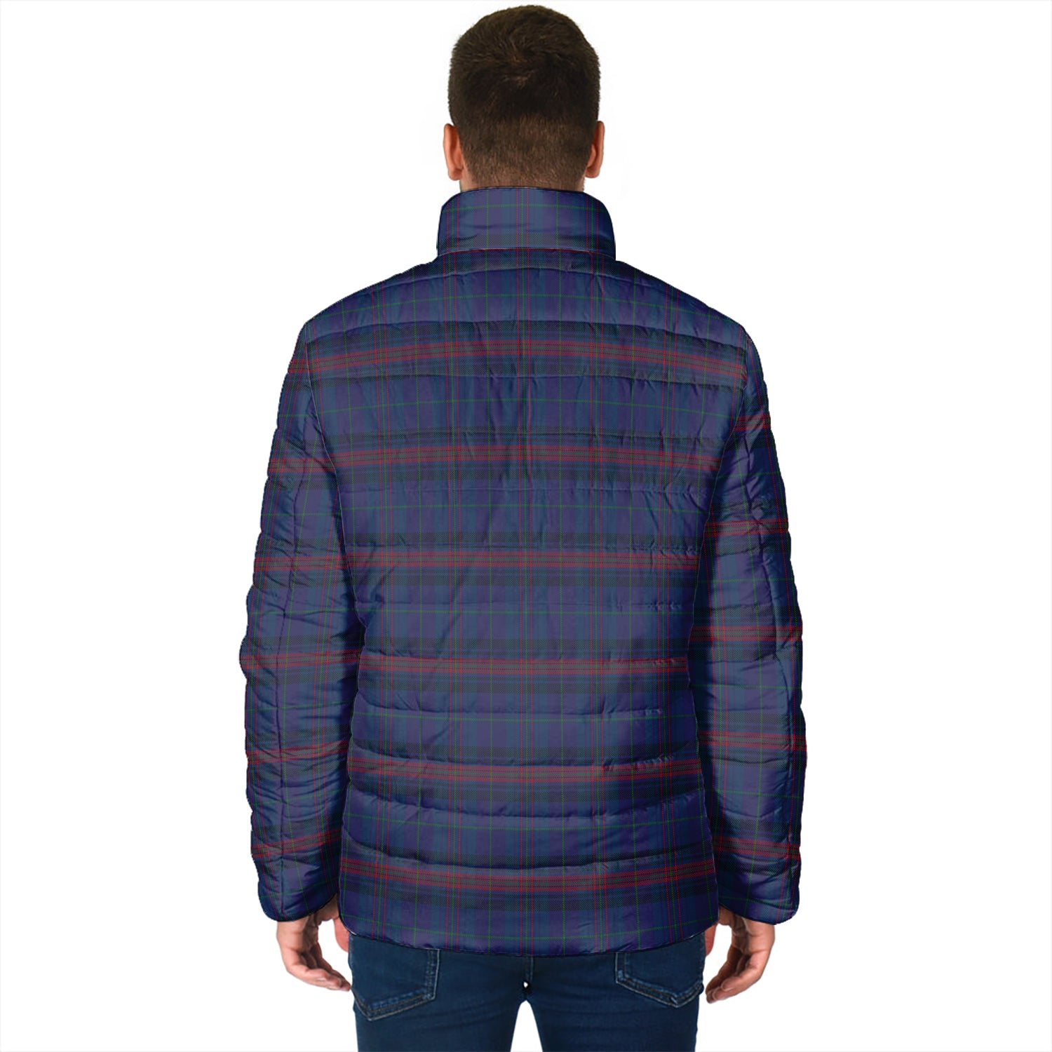 Hughes of Wales Tartan Padded Jacket - Tartan Vibes Clothing