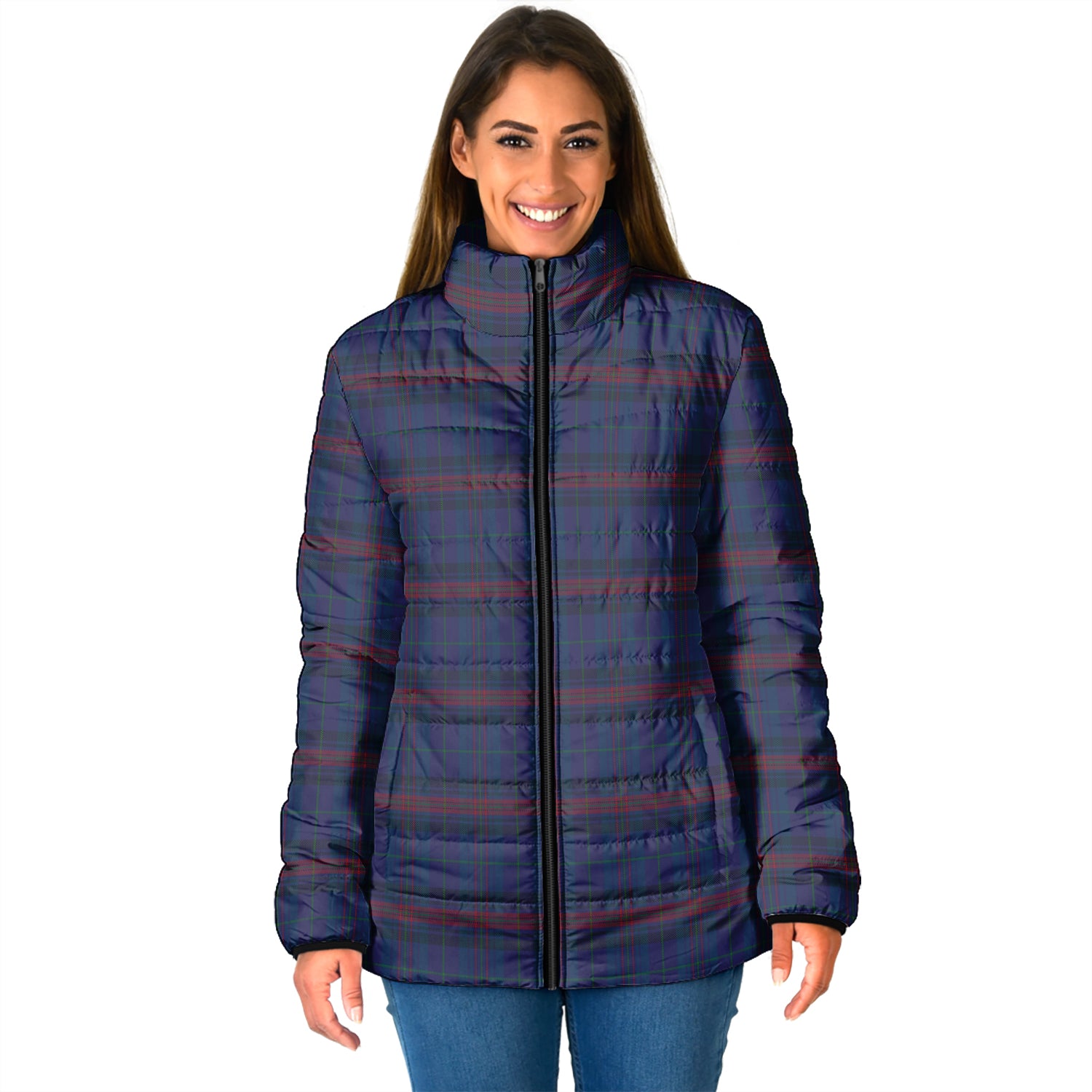 Hughes of Wales Tartan Padded Jacket - Tartan Vibes Clothing