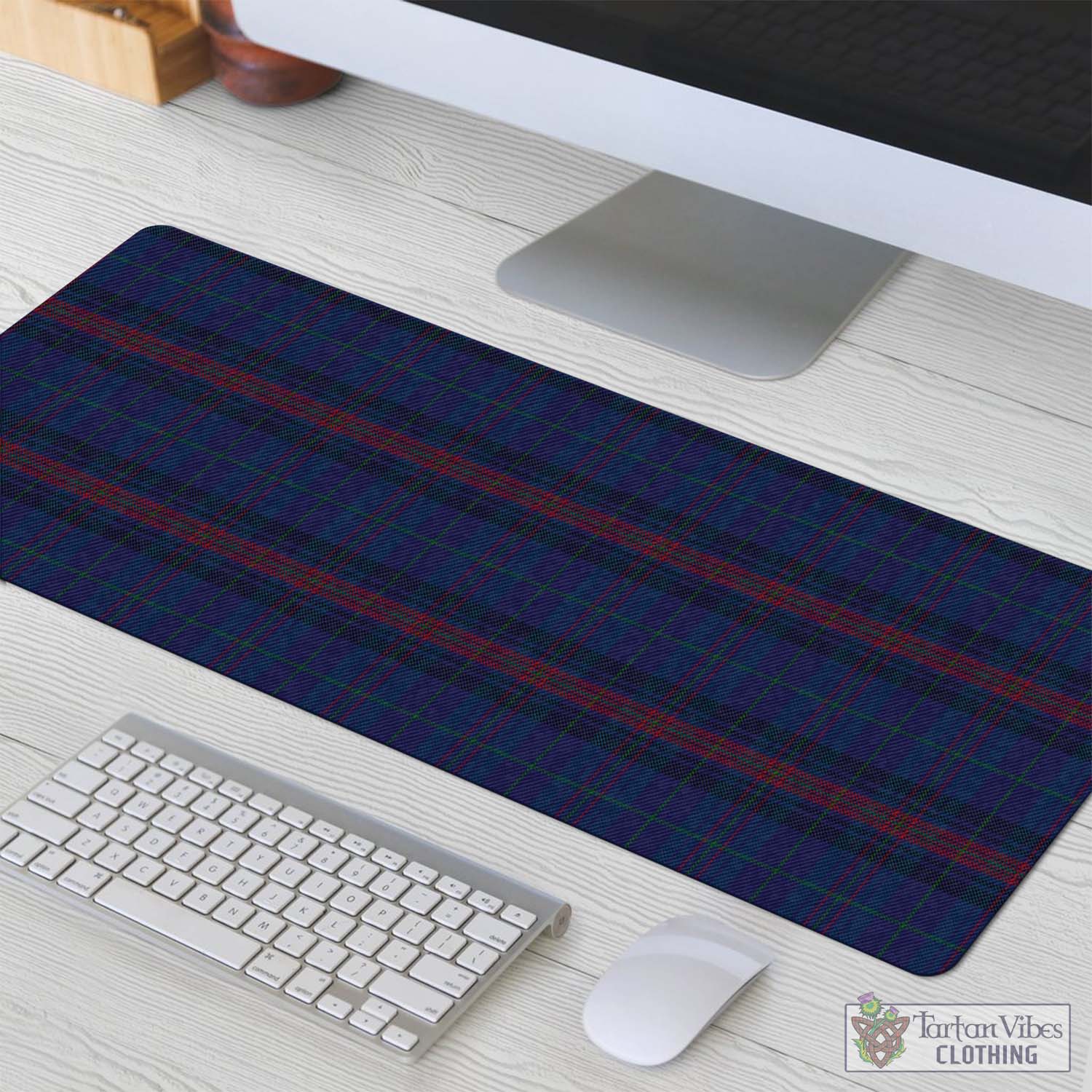 Tartan Vibes Clothing Hughes of Wales Tartan Mouse Pad