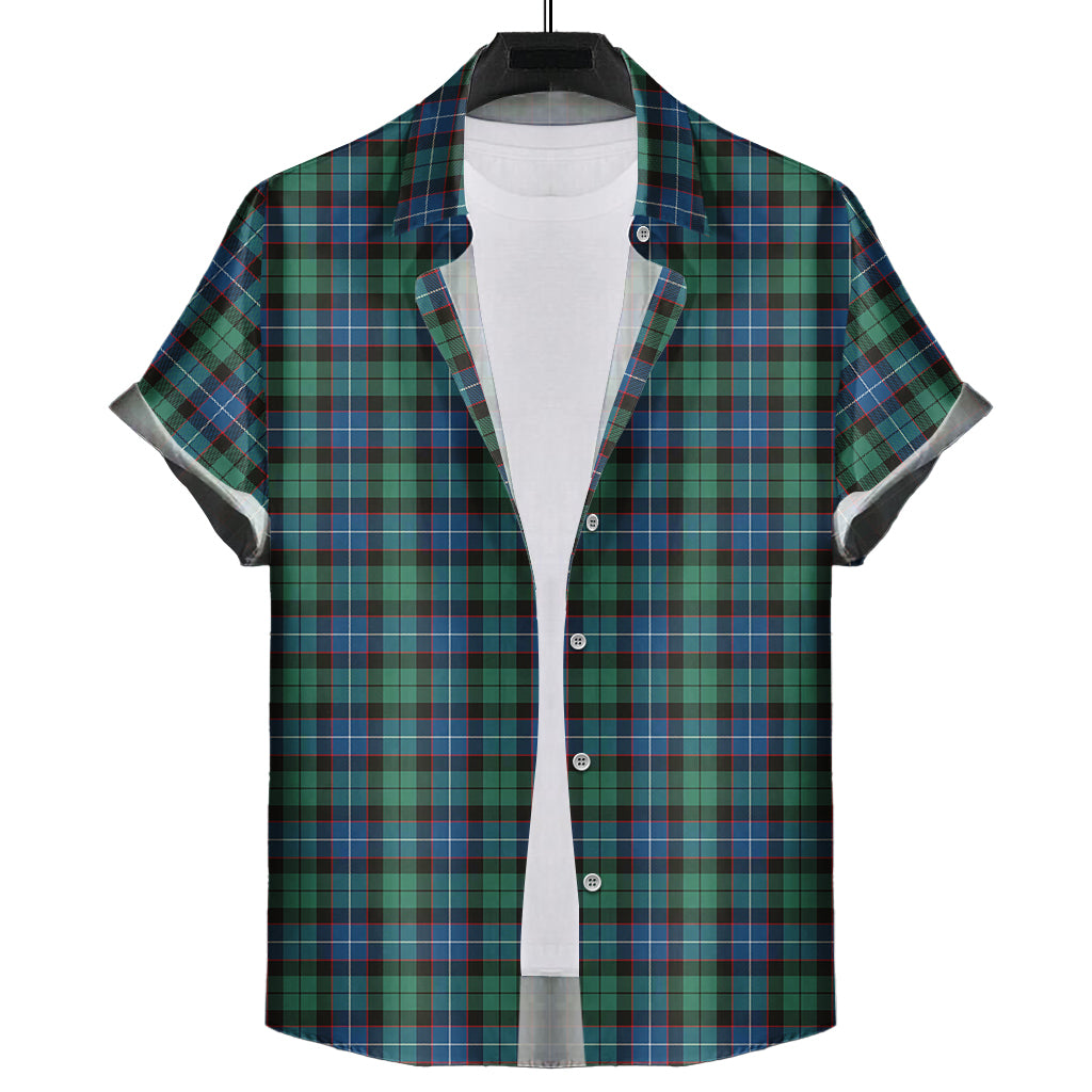 hunter-ancient-tartan-short-sleeve-button-down-shirt