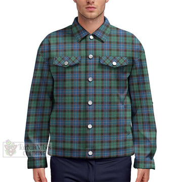 Hunter Ancient Tartan Unisex Lapel Cotton Jacket