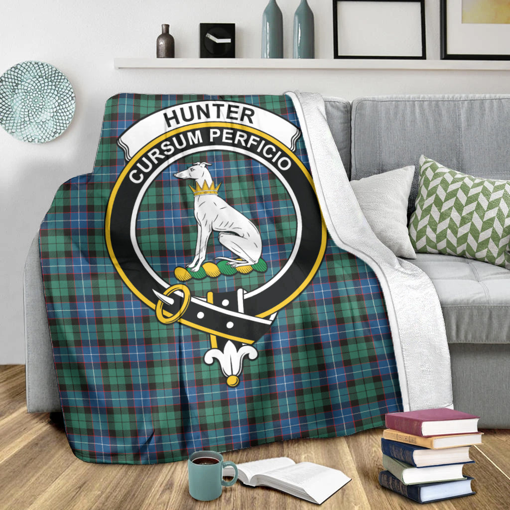 hunter-ancient-tartab-blanket-with-family-crest