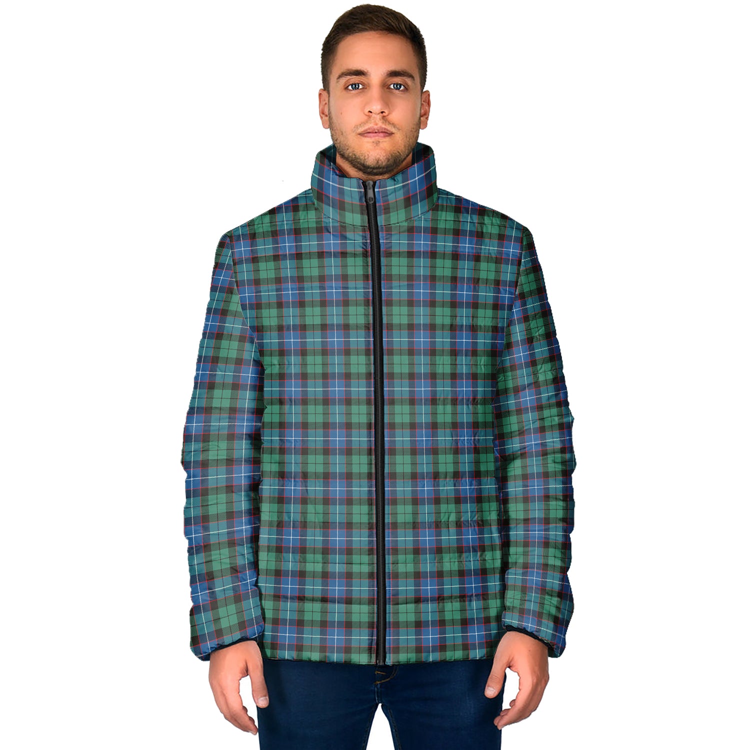 Hunter Ancient Tartan Padded Jacket - Tartan Vibes Clothing