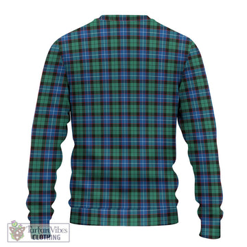 Hunter Ancient Tartan Ugly Sweater with Family Crest DNA In Me Style