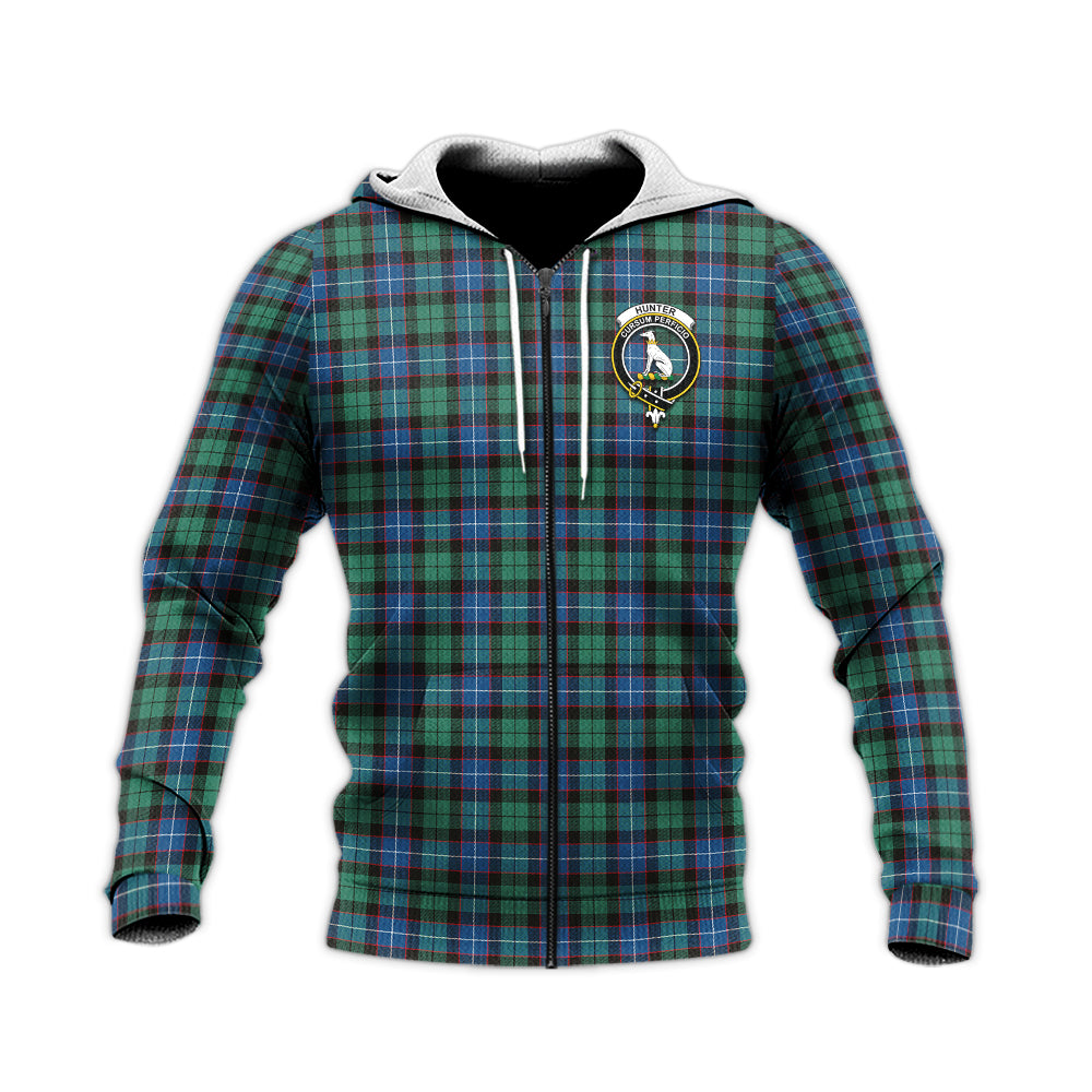 hunter-ancient-tartan-knitted-hoodie-with-family-crest