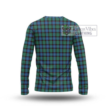 Hunter Ancient Tartan Long Sleeve T-Shirt with Family Crest DNA In Me Style